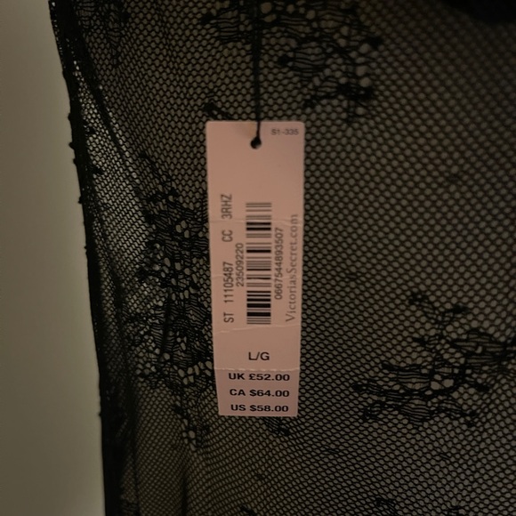 Victoria's Secret Black Lace Bodysuit - Picture 9 of 9